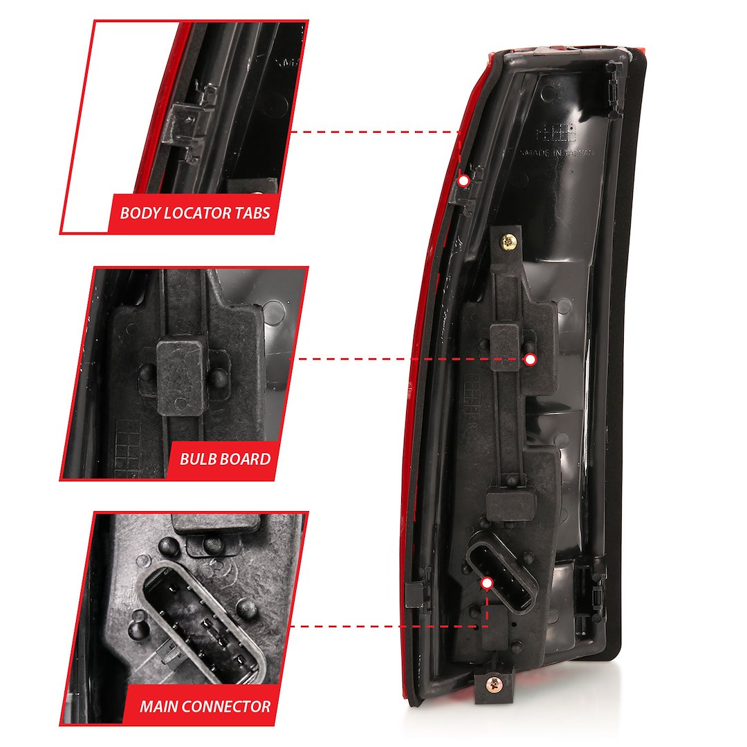 Product of ANZO USA 311300 Tail Light Assembly 
