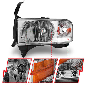 Product of Anzo Usa 111206 Headlight Assembly