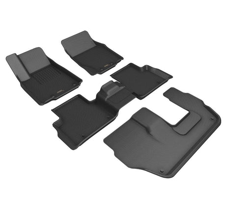 Product of 3D Mats KAGU L1JP03001509 Black Thermoplastic Rubber Of Carbon Fiber Texture Floor Liner 