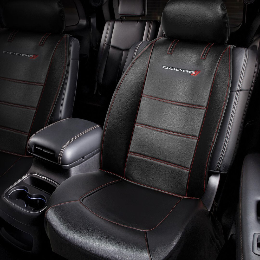 Product of Plasticolor 008627R01 Deluxe Black Leather Seat Cover 