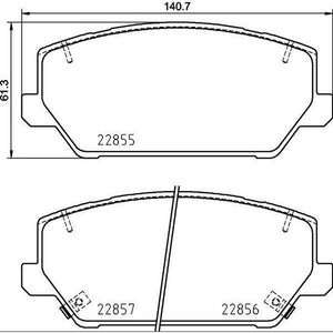 Product of Brembo P30102 Brake Pad - Set Of 4 