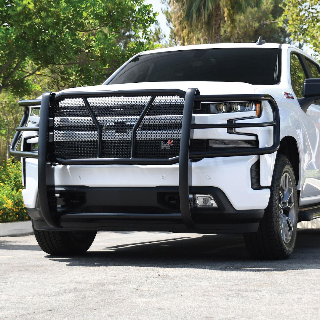 Product of Westin Automotive 57-3955 Grille Guard 1-Piece Black Powder Coated 