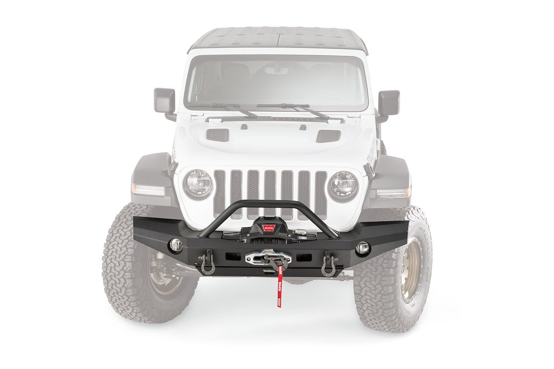 Product of Warn 101337 Elite Series Steel Powder Coated Bumper 