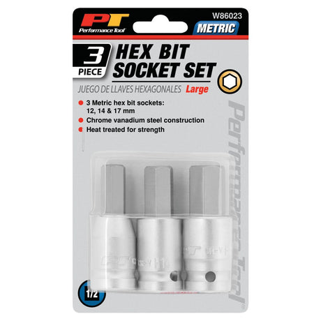 Performance Tool W86023 Socket Set||||86||ptlw86023||1912657