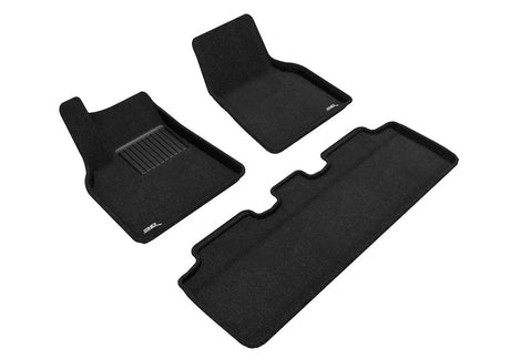 Product of 3D Mats ELEGANT Series L1TL02704709 Black Carpet Floor Liner 