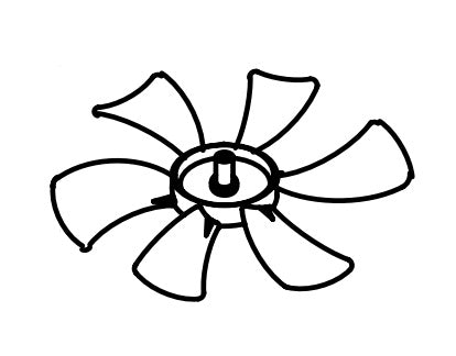 Ventline Bvc0466-00 Fan Blade||bvc0466-00.Jpg||85||v6bbvc046600||1276874
