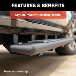 Product of Aries 2057975 Black Powder Coated Running Board 