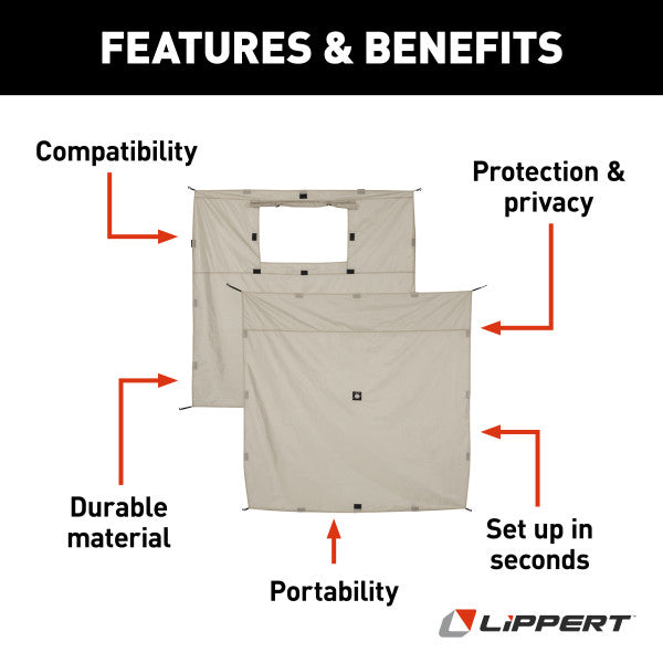 Lippert Components 2021123290 Portable Canopy Panel||2021123290_2.Jpg||87||m6v2021123290||1302427