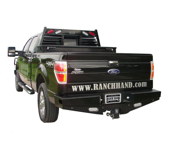 Product of Ranch Hand SBF09HBLSL Sport Steel Matte Powder Coated Bumper 