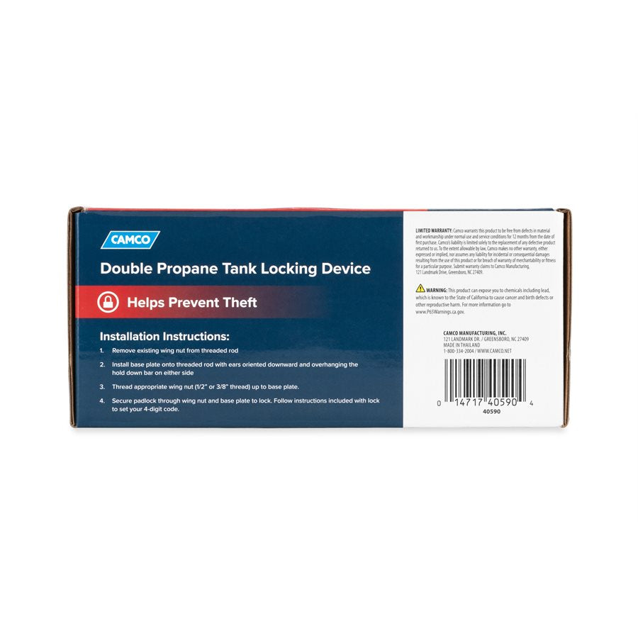 Product of Camco 40590 Propane Tank Lock