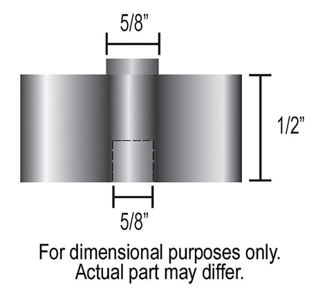 Derale 31500 Cooling Fan Spacer||31500-Dimensions.Jpg||86||d6531500||1571335