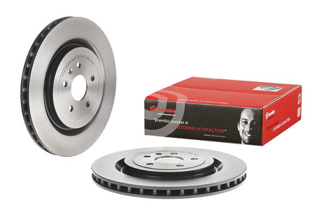 Product of Brembo 09A50811C02 Vented 1 Piece Brake Rotor 