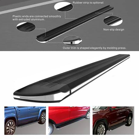 Product of Black Horse Offroad EX-G770 Exceed Running Board 