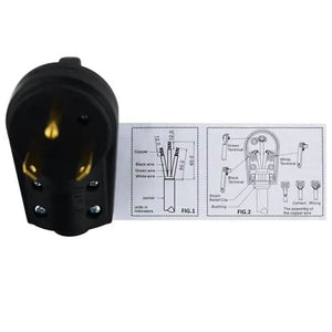 Product of Hughes Auto 30aplug Power Cord Plug End
