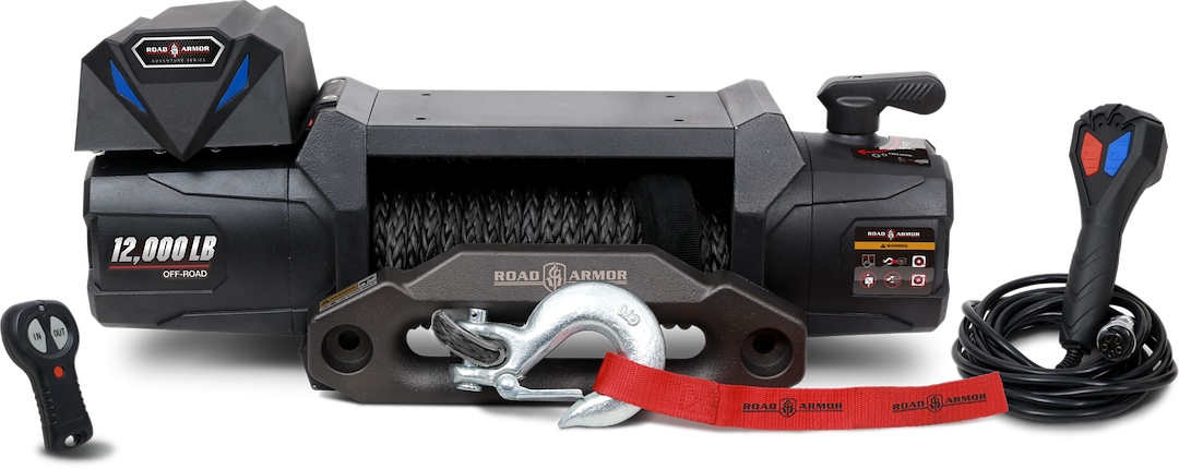 Product of Road Armor RA10801075 12000 Pound Vehicle Recovery Winch 