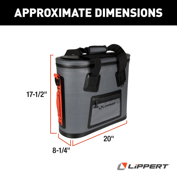 Product of Lippert Components Adventure Pro Beverage Cooler 22.5 Quart 2021099913 