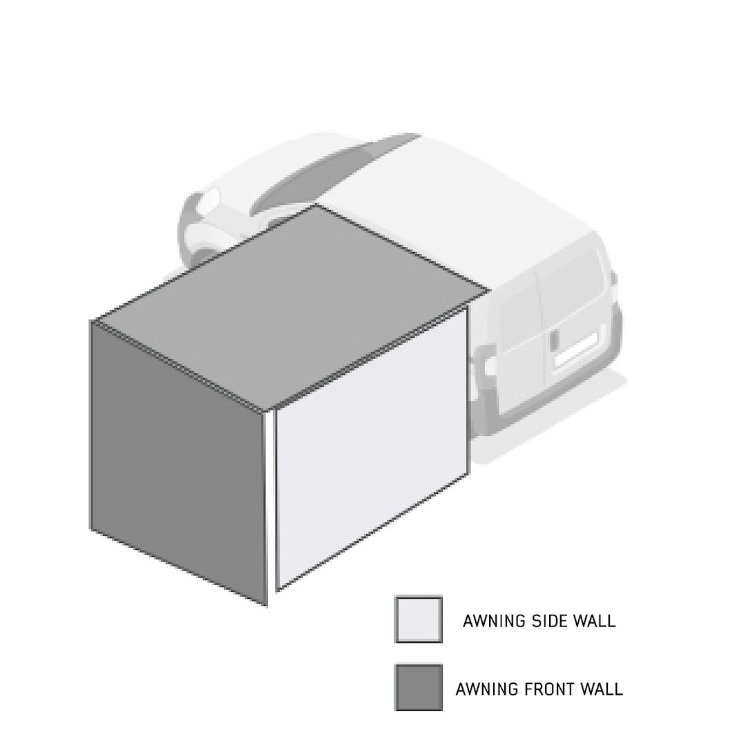Product of Overland Vehicle Systems 18089910 Awning Sun Block Panel