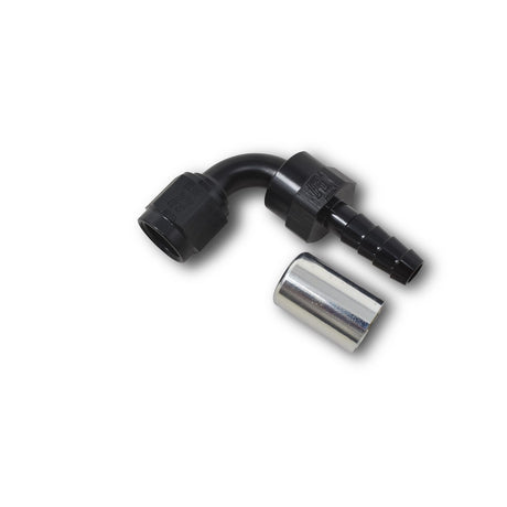 Product of Russell Automotive ProClassic 610543 Hose Barb 1/2 Inch (-8 AN) Black/ Silver 