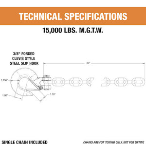 Buyers Products 11275 Trailer Safety Chain||11275_5.Jpg||90||b8311275||1003243