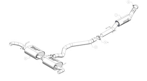 Borla 140933 Exhaust System Kit||140933_1.Jpg||86||b25140933||869585