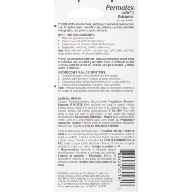 Product of Permatex 85184 Dielectric Grease