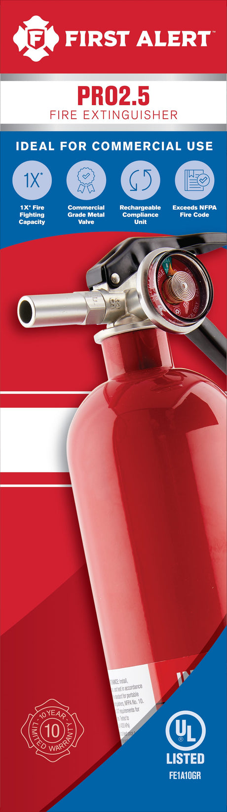 Brk Electronics Pro2-5 Fire Extinguisher||pro2-5_1.Jpg||86||b6rpro25||1098117