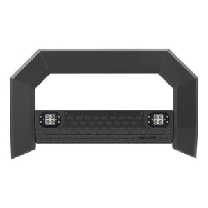 Product of Aries 2163102 Bull Bar Black Carbide Powder Coated 5-1/2 Inch Yes with skid plate 