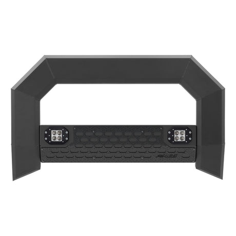 Product of Aries 2163102 Bull Bar Black Carbide Powder Coated 5-1/2 Inch Yes with skid plate 