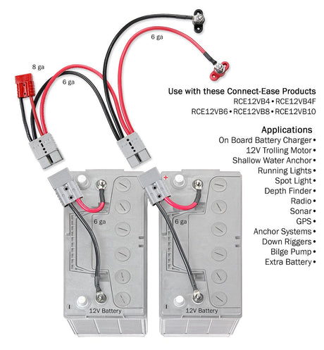 Connect-Ease Rce12vbm6pk Battery Connection Harness||rce12vbm6pk_1.Jpg||86||conce12vbm6pk||1137073