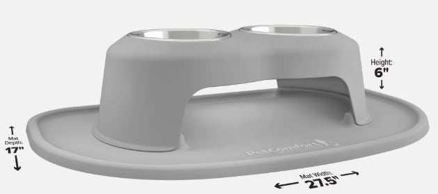 Weathertech (Usa) D3206lglg Pet Dish||d3206lglg_1.Jpg||85||w24d3206lglg||1585630