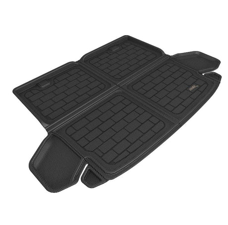 Product of 3D Mats M1HD1311309 Black Thermoplastic Rubber Of Carbon Fiber Texture To Back Of 2nd Seat Cargo Area Liner 