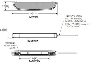 Ecco Electronic Ed5051a Warning Light||ed5051a_1.Jpg||86||e51ed5051a||1511483