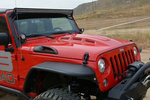 Product of DV8 Offroad HDMB07-02 Vented Black Hood 