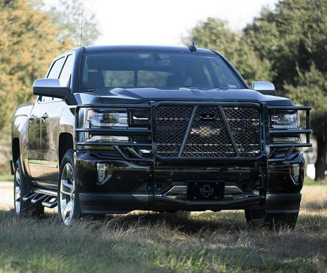 Product of Ranch Hand GGC16HBL1 Grille Guard 1-Piece Black 