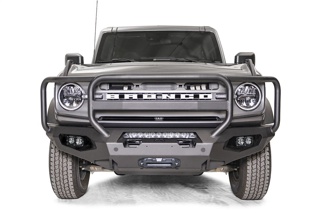 Product of Fab Fours FB21-X5250-1 Matrix Series Steel Matte Powder Coated Bumper 