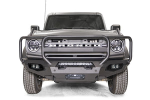 Product of Fab Fours FB21-X5250-1 Matrix Series Steel Matte Powder Coated Bumper 