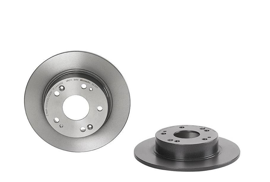 Product of Brembo 08B43911C02 Solid 1 Piece Brake Rotor 