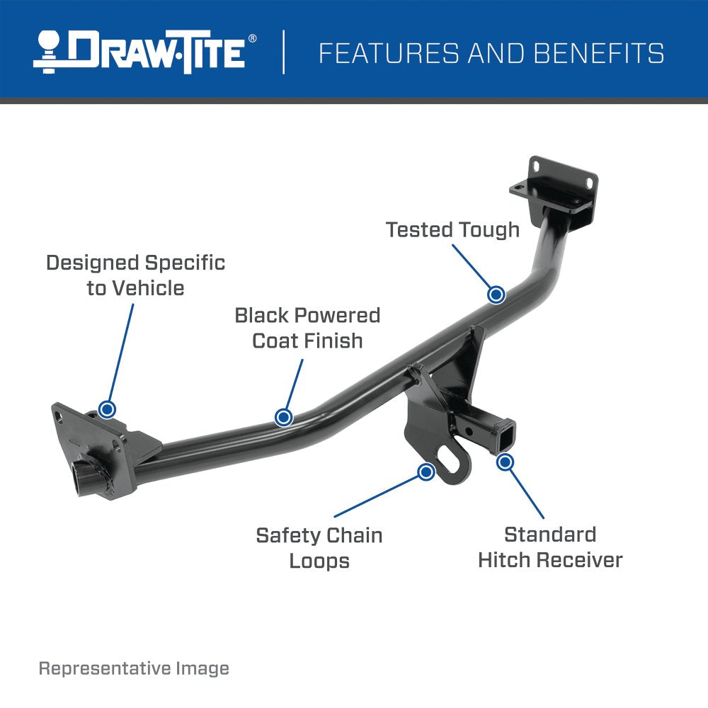 Product of Draw-Tite 36493 Class II Trailer Hitch Rear w/ 1-1/4 Inch Receiver 