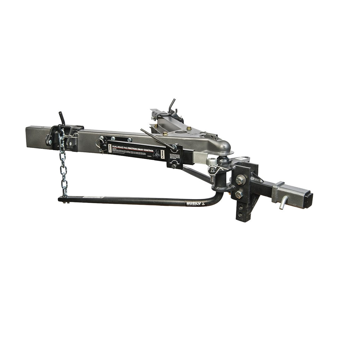 Product of Husky Towing 31995 6000 Pound Round Bar Weight Distribution Hitch 