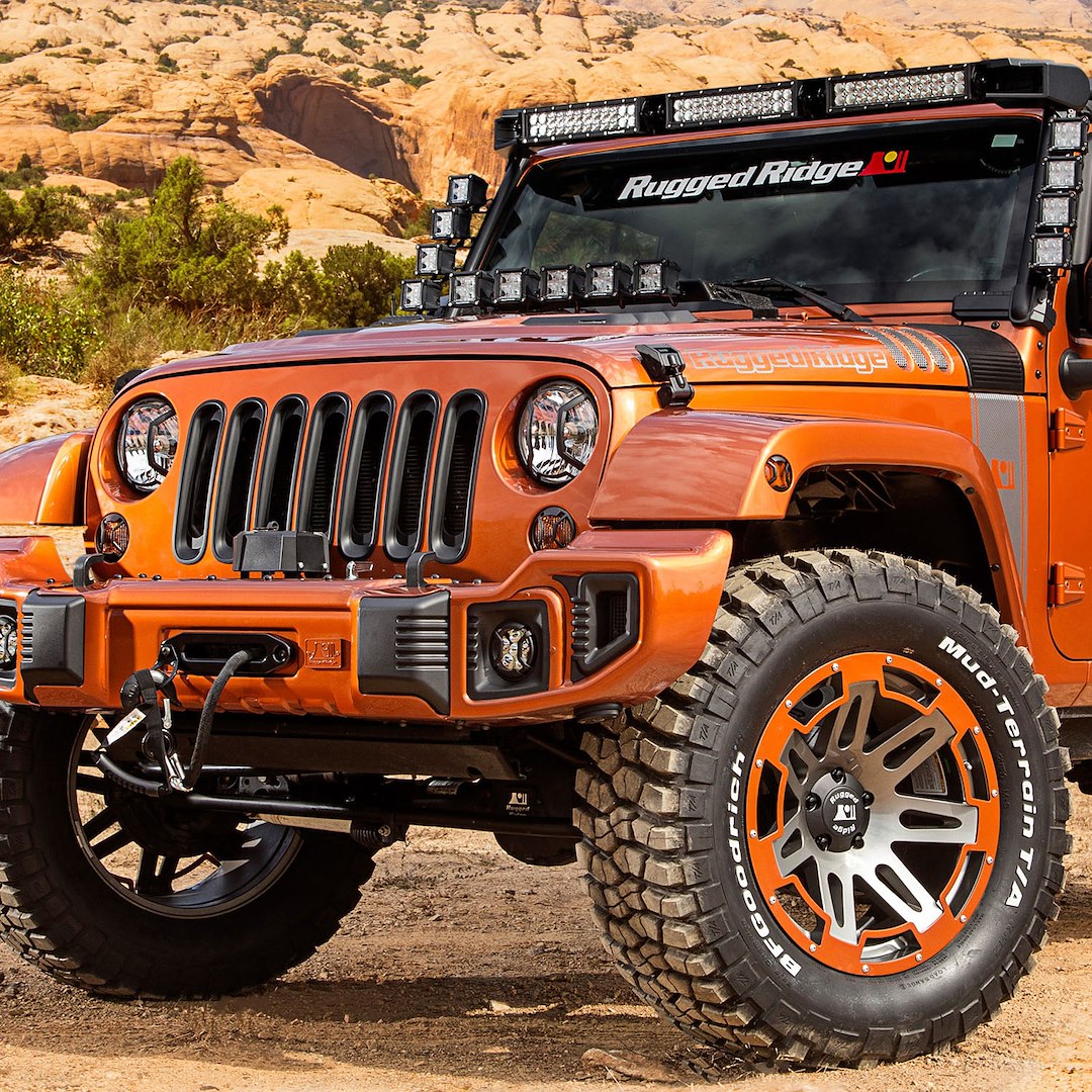 Product of Rugged Ridge 11231.28 Driving/ Fog Light Grille