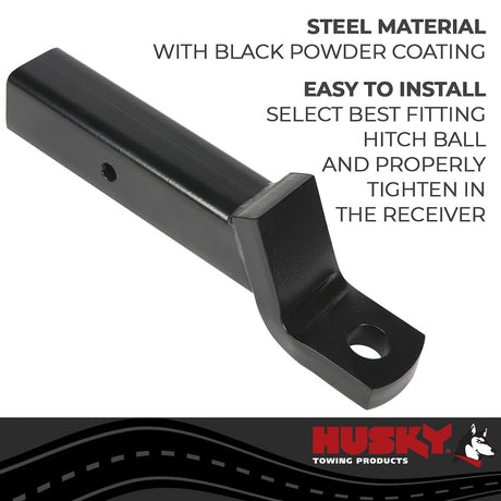 Product of Husky Towing 33004 2-1/2 Inch Receiver Trailer Hitch Ball Mount 