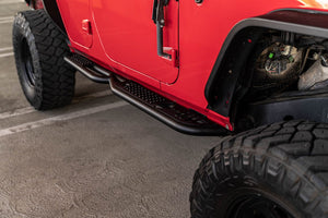 Product of DV8 Offroad SRJK-08 OE Plus Nerf Bar With Surface Steps 