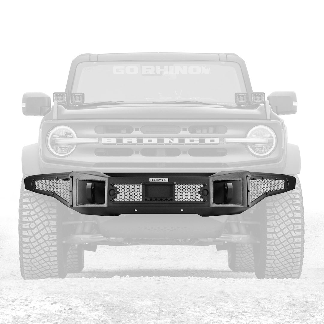 Product of Go Rhino 331400T Rockline Steel Textured Powder Coated Bumper 