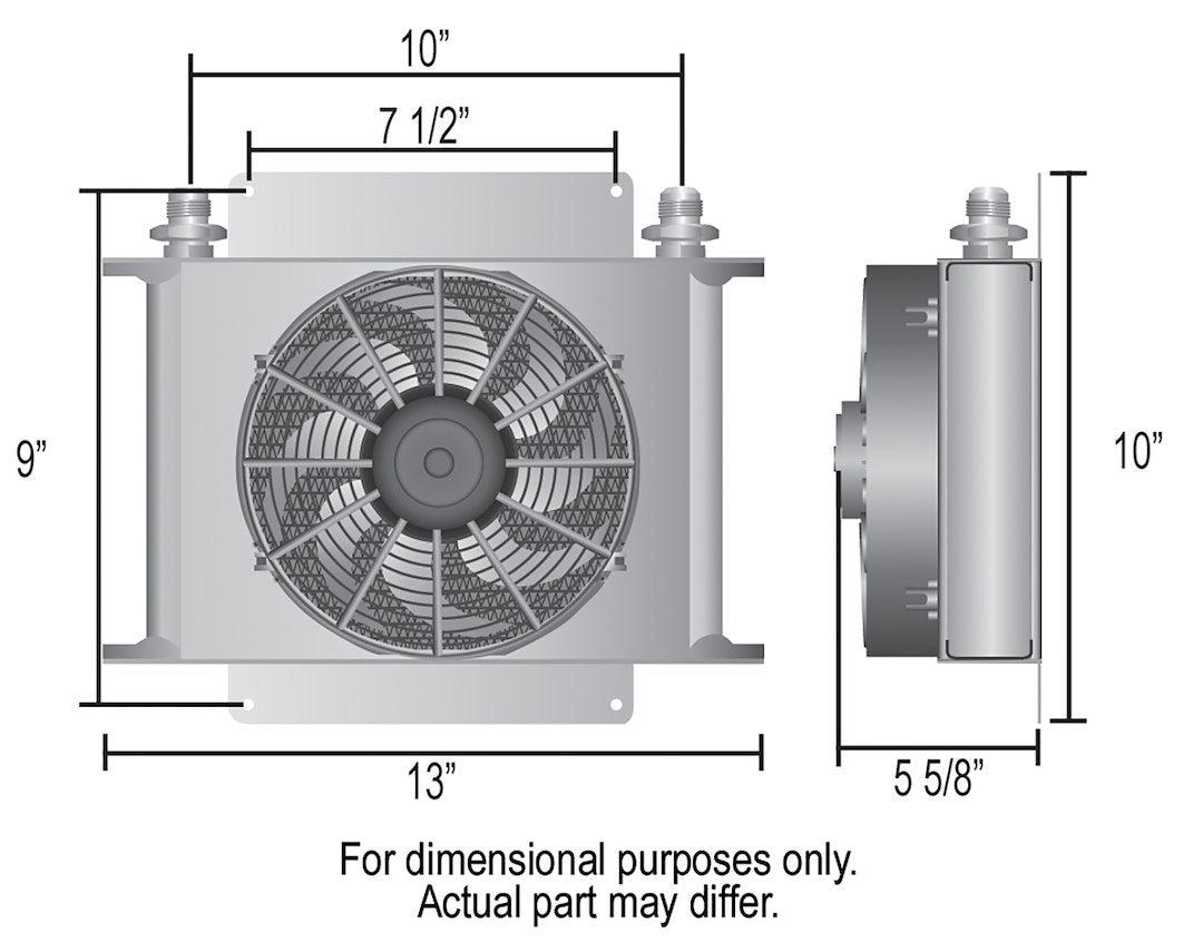 Product of Derale 15860 Fluid Cooler