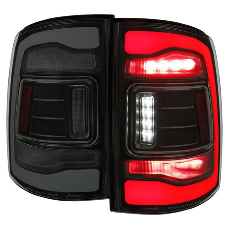 Product of Spec-D Tuning LT-RAM13BBLED-SQ-RS Tail Light Assembly 