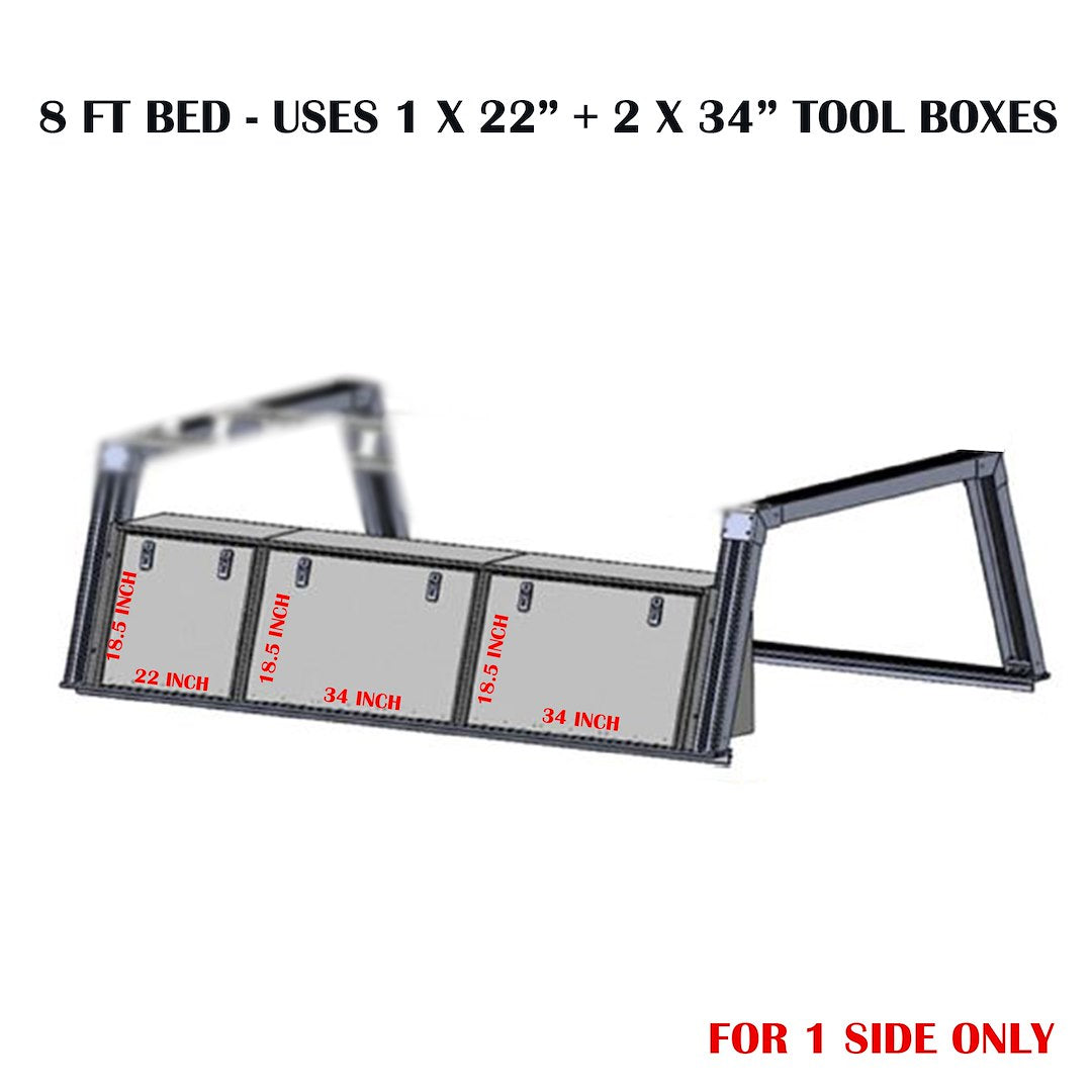 Black Horse Offroad Csurhd8tx1 Ladder Rack||csurhd8tx1.Jpg||85||blkcsurhd8tx1||2238426