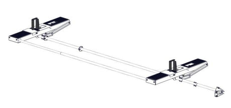Product of Kargomaster 4a91h Ladder Rack Drop Down Mechanism