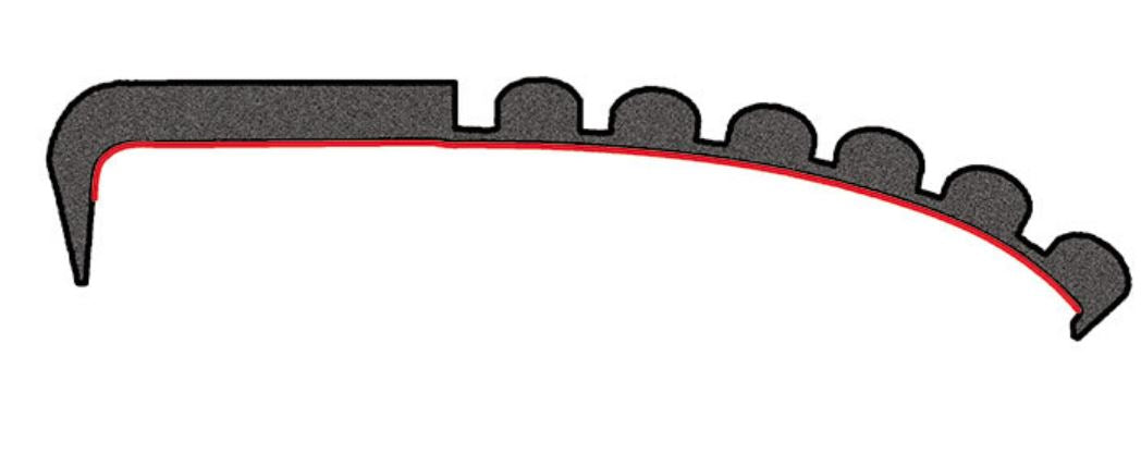 Product of Pacer Performance 21-105 Vinyl Black Matte Tailgate Protector 