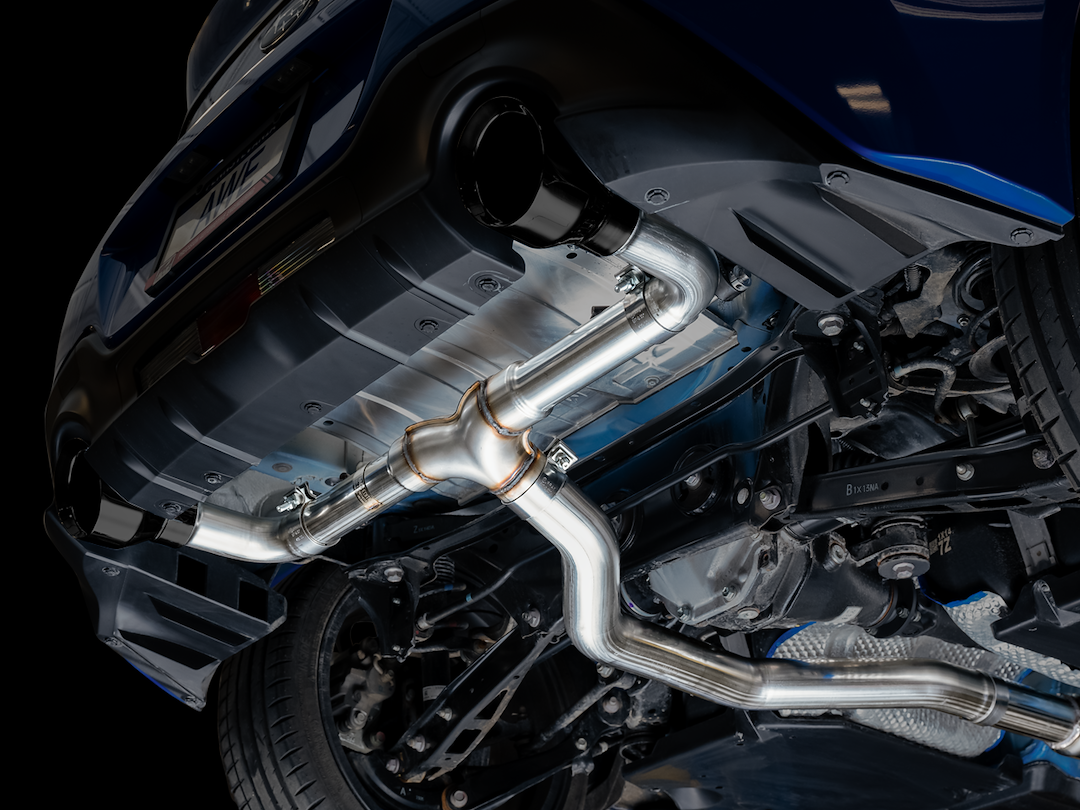 Product of AWE Tuning 3020-33279 Track Edition Cat-Back System Single Exhaust System Kit 