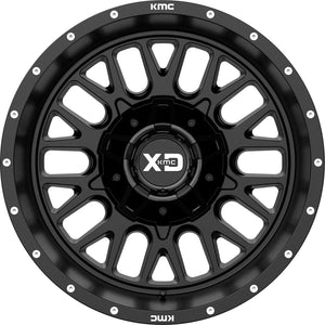 Product of KMC Wheels 20x9 Black Wheel - 6x5.50 Bolt Pattern 